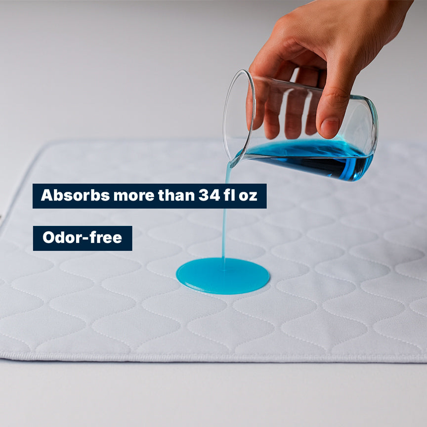 Ultra-Absorbent Washable Bed Pad