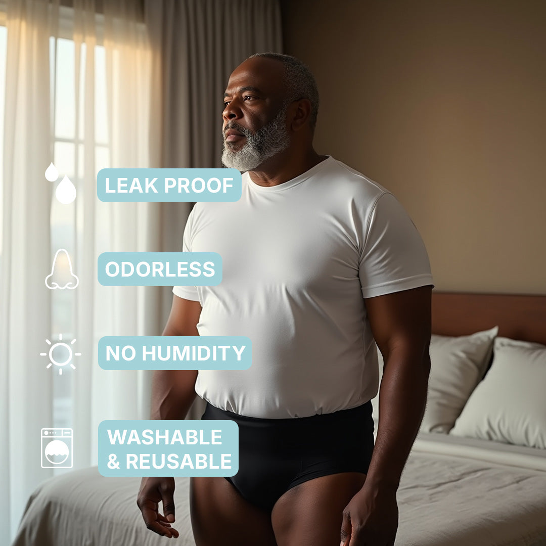 Men's Washable Incontinence Briefs