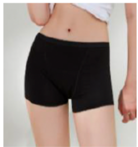 Women’s absorbent boxer underwear