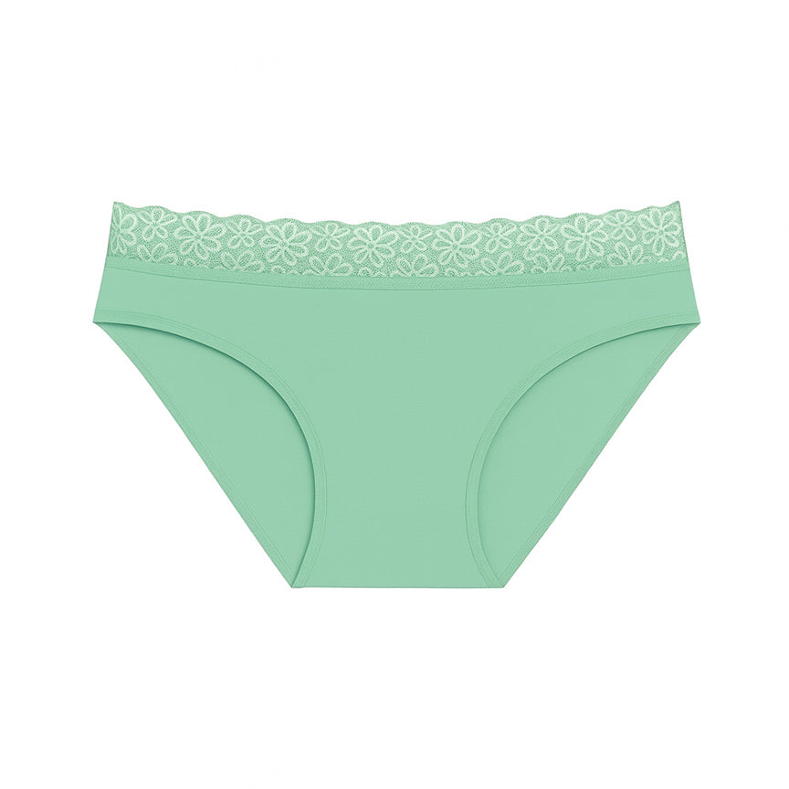Women's Lace-Waist Washable Incontinence Panties