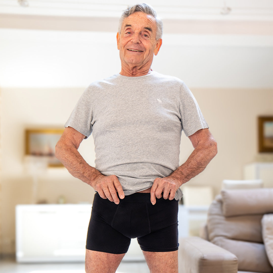 Ultra-absorbent incontinence boxer