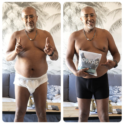 Ultra-absorbent incontinence boxer
