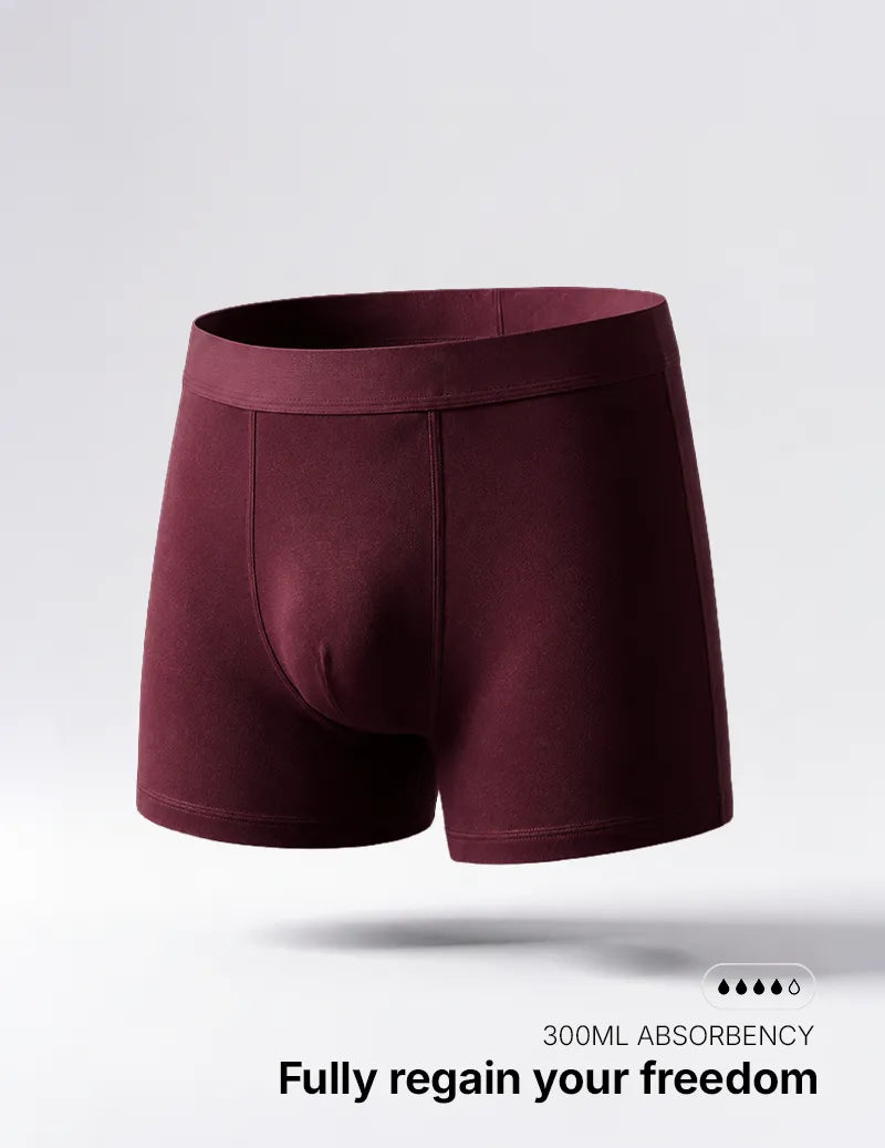 Men’s Ultra Absorbent Washable Incontinence Boxer