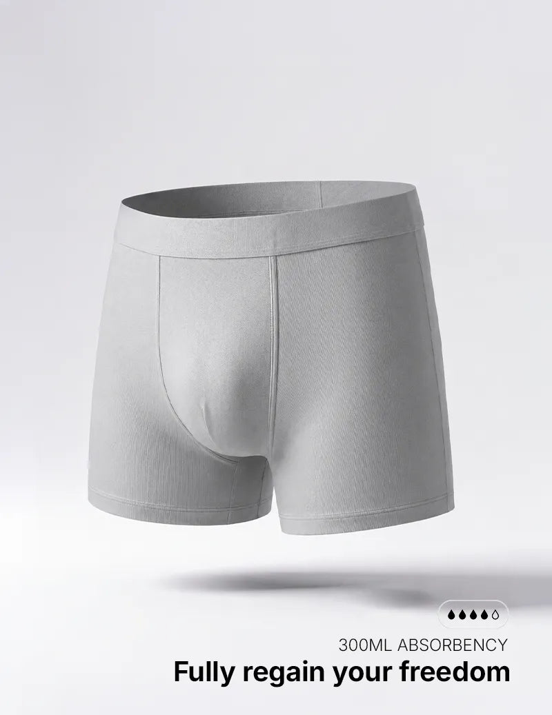 Men’s Ultra Absorbent Washable Incontinence Boxer