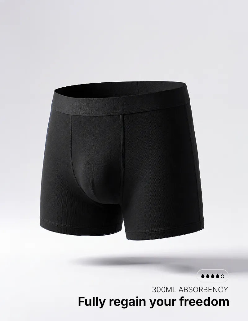Men’s Ultra Absorbent Washable Incontinence Boxer
