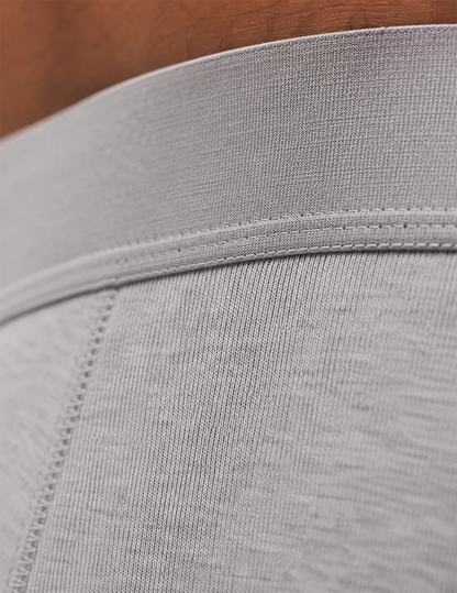 Close-up of soft bamboo fiber fabric — breathable, naturally antibacterial and hypoallergenic material