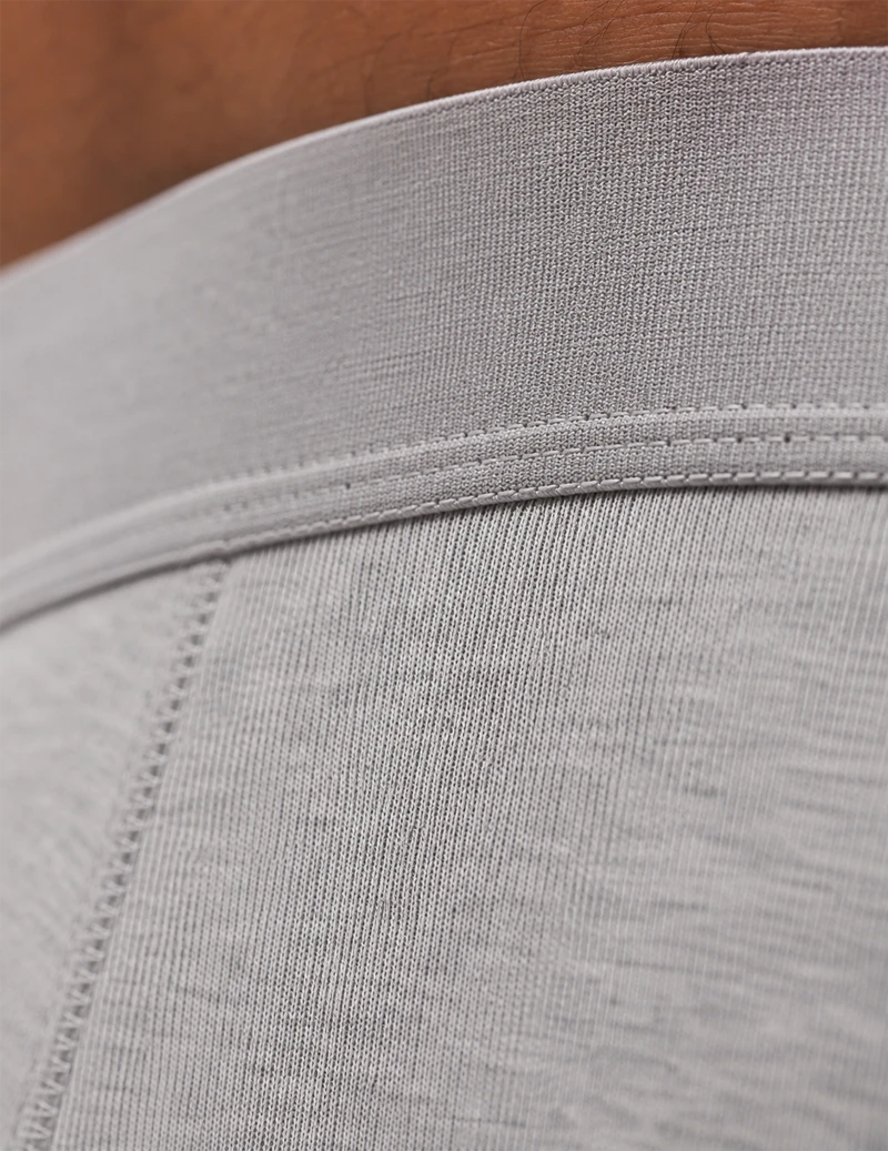 Close-up of soft bamboo fiber fabric — breathable, naturally antibacterial and hypoallergenic material