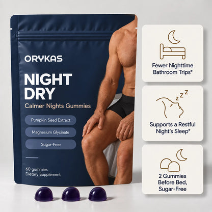 Orykas Night Dry Gummies for Men