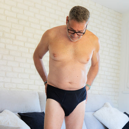 Absorbent incontinence briefs