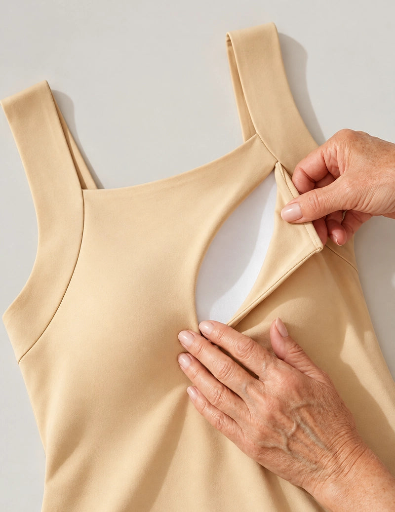 Comfort Tank with Built-in Support