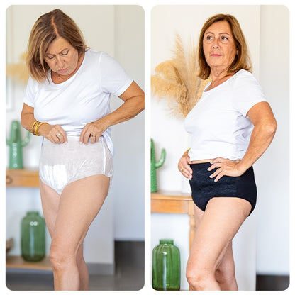 Ultra-absorbent incontinence panties