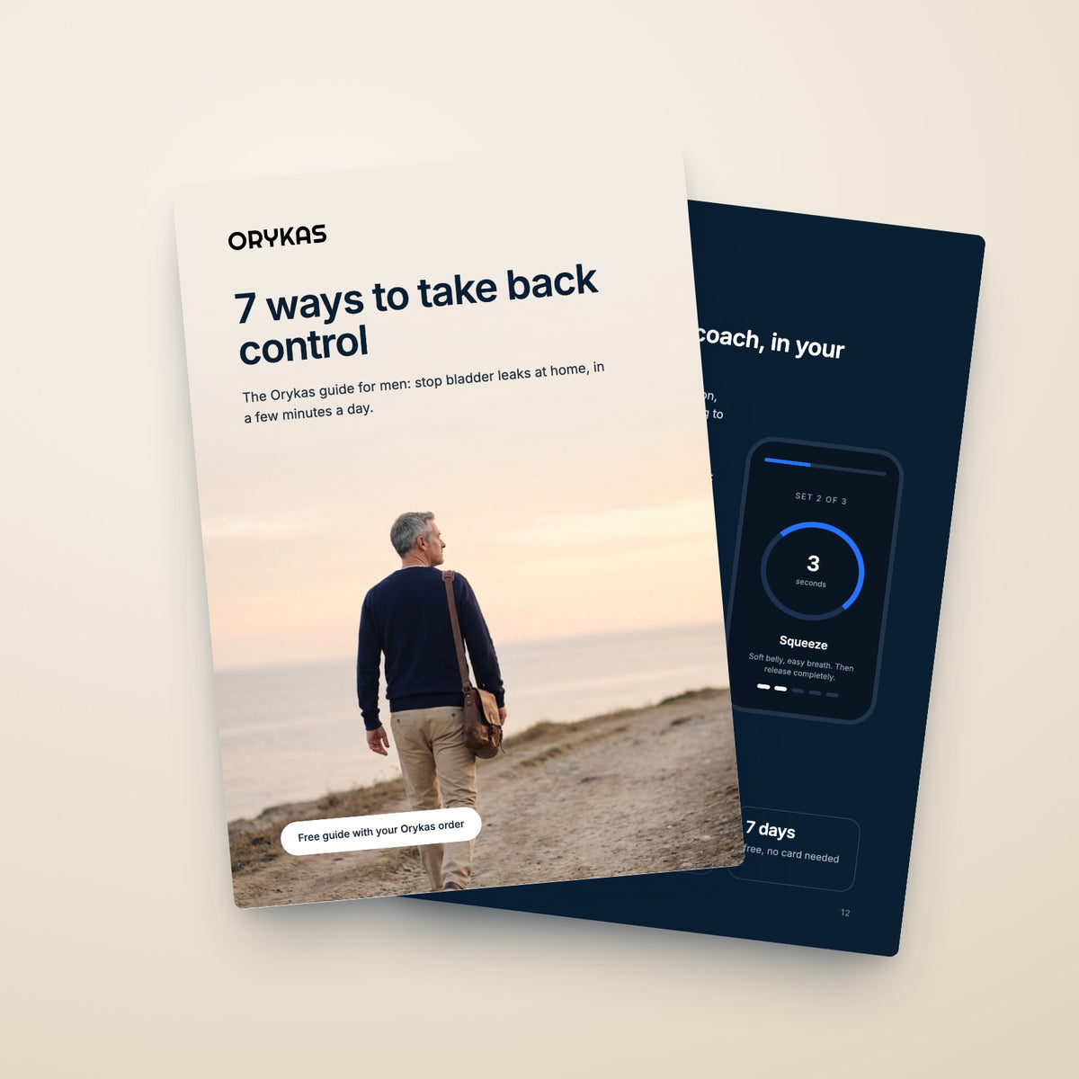 Orykas guide for men: 7 ways to take back control